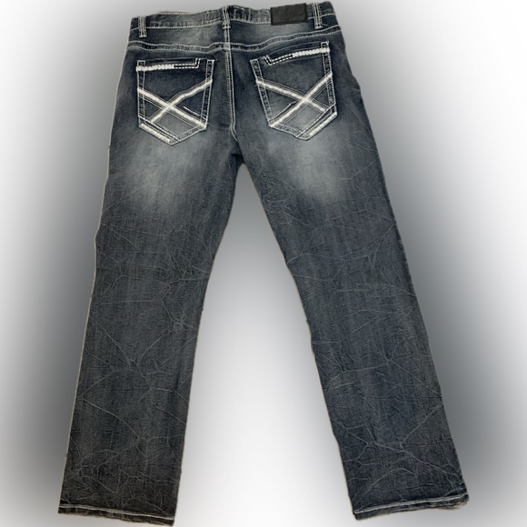 True Luck Hancock Bootcut Jeans for Men 34x32 - Picture 2 of 4